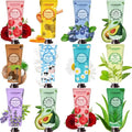 12 Pack Body Lotion Gift Set for Women,Natural Fragrance Body Care Cream Moisturizing Travel Size Body Lotion With Shea Butter and Aloe,Bulk Body Lotion Sets,Galentines Day Gifts,Valentines Gifts