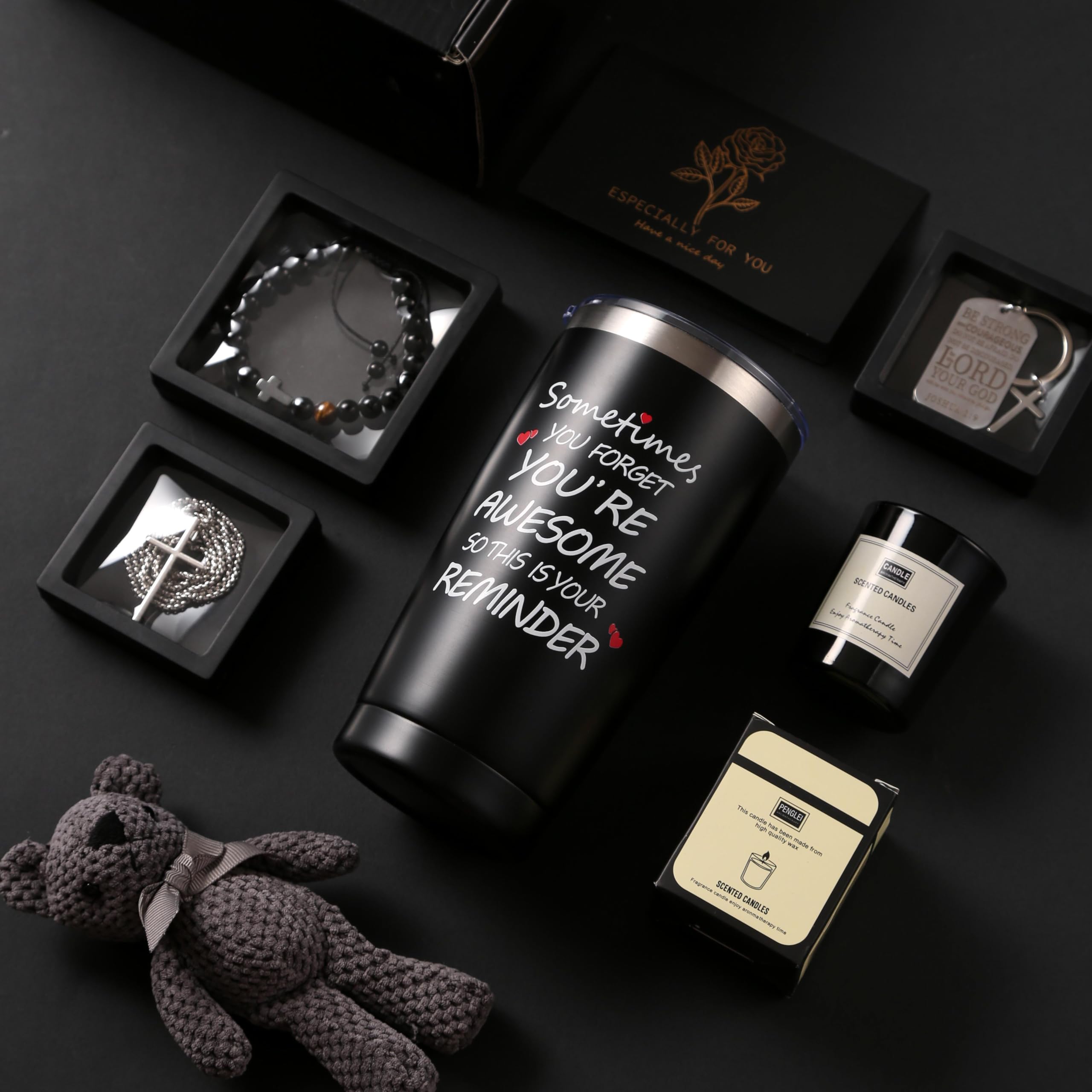 CCAENI Birthday Gifts for Men,Fathers Day Gift for Boyfriend Husband,Man Premium Gifts Basket Ideas Set for Him Men's Birthday Gift Box Birthday Presents for Dad, Son,Coworker Male Retirement Gifts