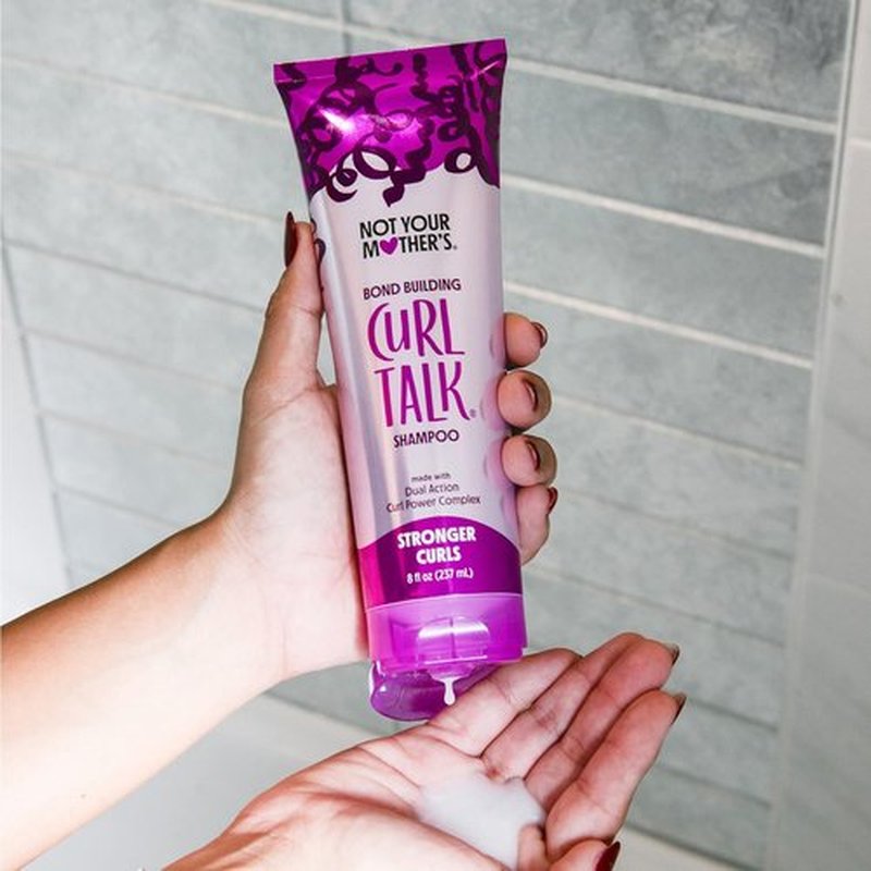 Not Your Mother's Curl Talk Shampoo & Conditioner Set - Bond Building for Curly Hair - 8 fl oz (2-Pack)