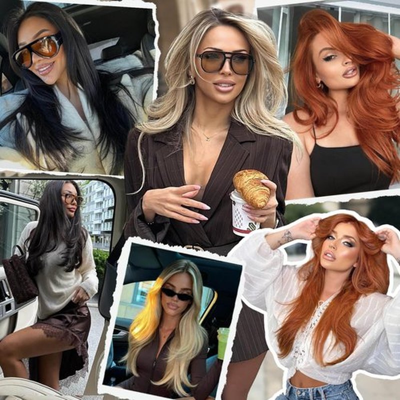 Eawwii 13x6 HD Lace Front Glueless Ombre Blonde Wig for Women Free Parting Layered Straight Synthetic Hair Natural Hairline Heat Resistant Beginner Friendly Daily Use 24 Inch