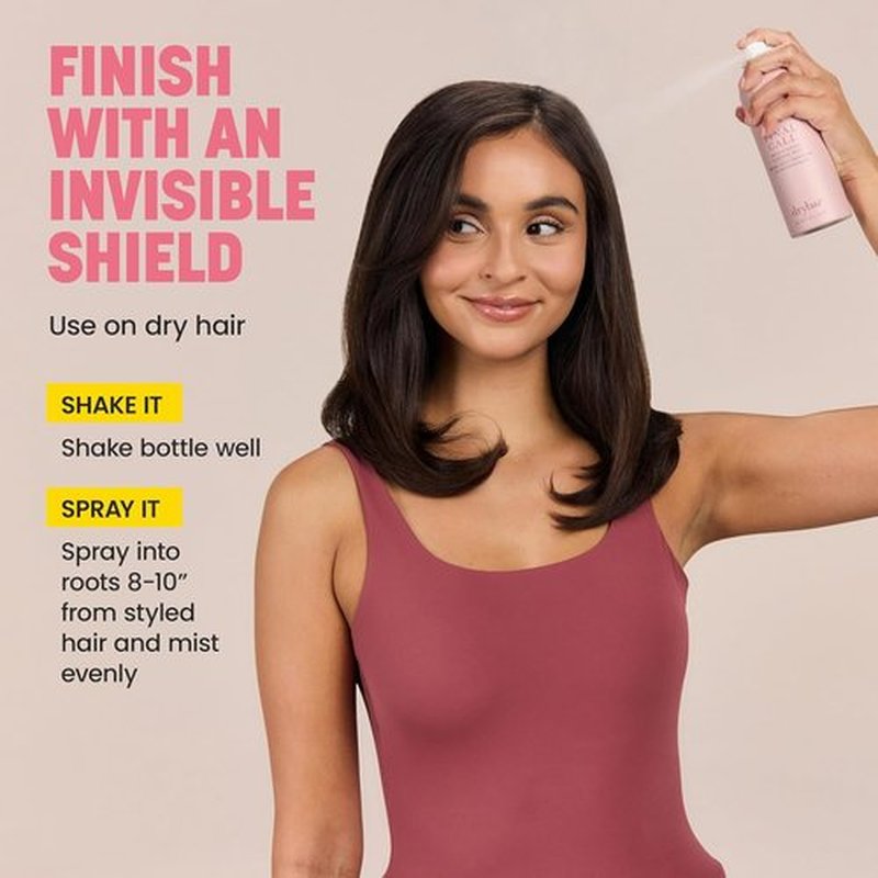 Drybar Final Call Frizz Control Mist - Tames Flyaways for Smooth, Shiny Blowouts | 24-Hour Frizz & 72-Hour Static Control