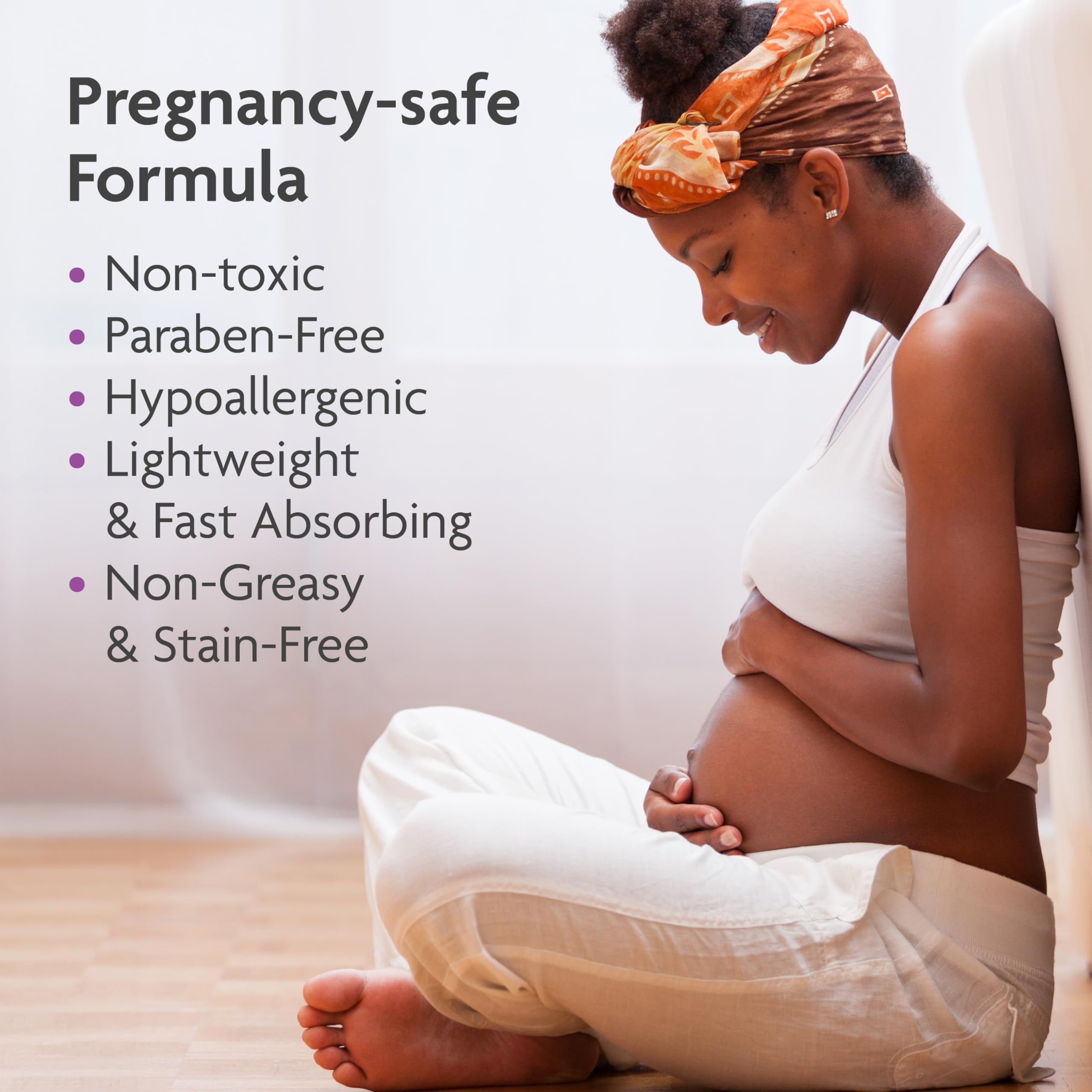 Trilastin Body Oil (3.4oz) | Vitamin-Infused Stretch Mark Oil | Body Serum for Scars, Stretch Marks, and Moisturizing | Paraben-Free and Hypoallergenic