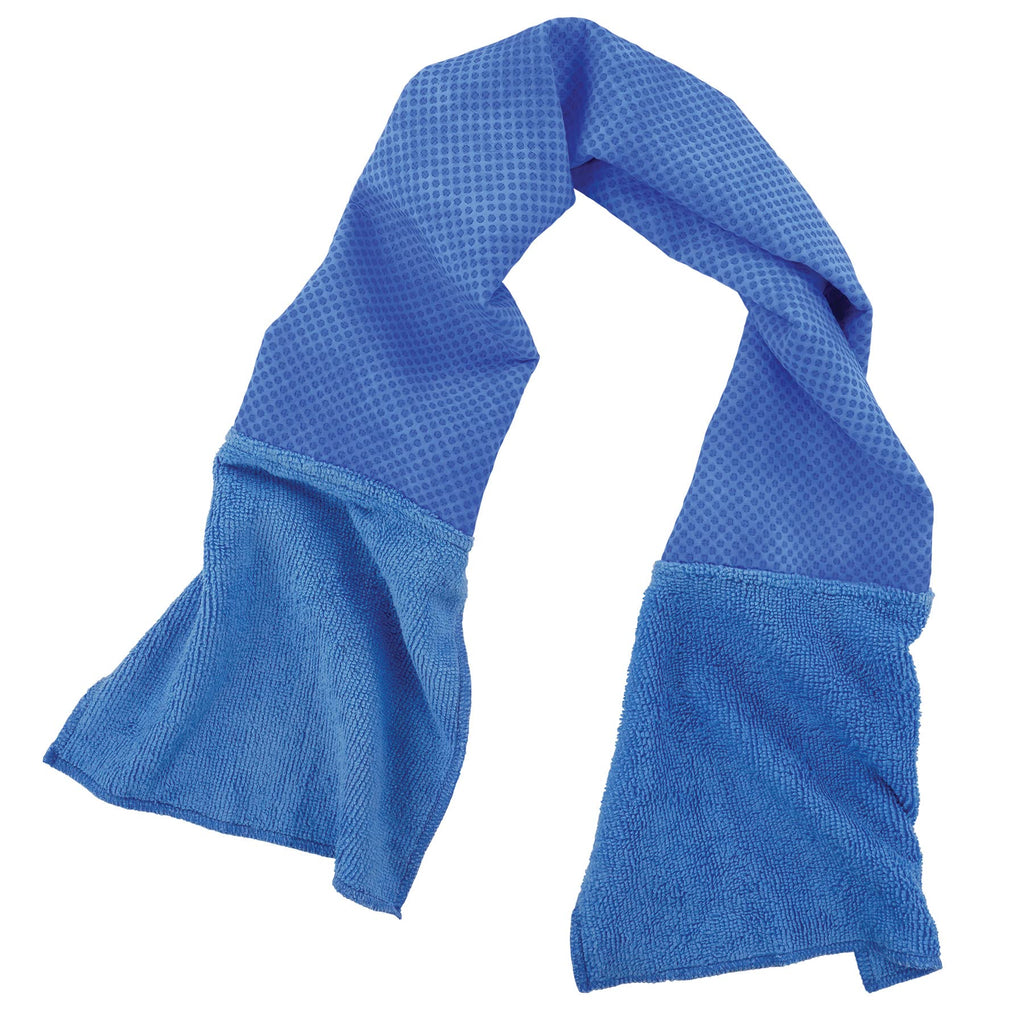 Ergodyne Chill Its 6604 Cooling Towel, Long Lasting Cooling Relief, Microfiber Cleaning Cloth Ends 35.00" x 8.00"
