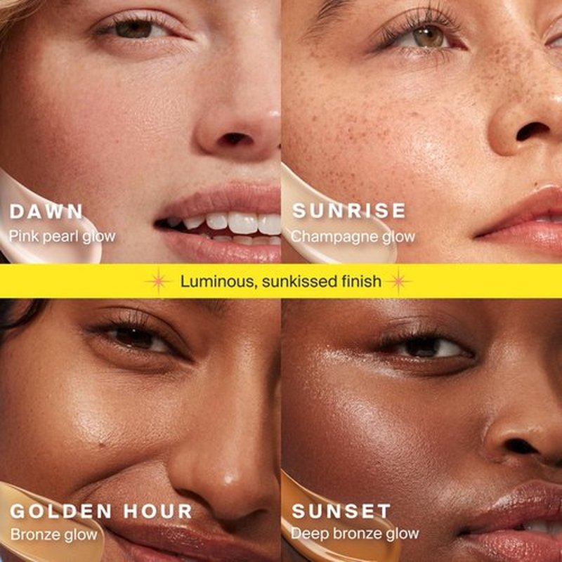 Supergoop! Glowscreen SPF 40, Golden Hour (Bronze Glow) - 0.68 fl oz - Glowy Primer + Broad Spectrum Tinted Sunscreen - Helps Filter Blue Light - Hydration - Hyaluronic Acid & Vitamin B5