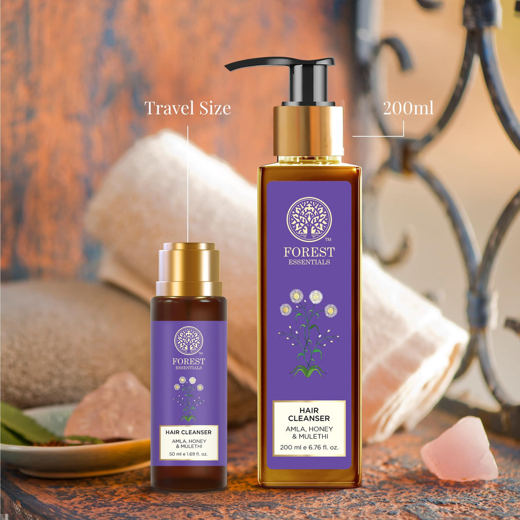 Forest Essentials Hair Cleanser Amla, Honey & Mulethi, 50ml