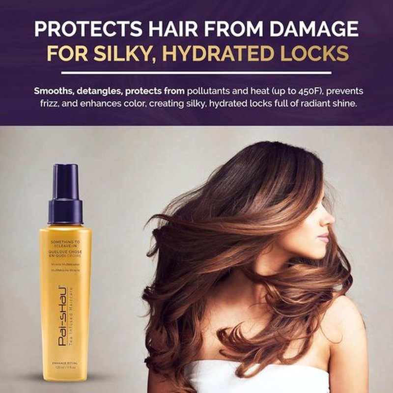 Pai-Shau Leave-In Conditioner Spray - Hydrating Hair Treatment for Detangling & Frizz Control (6 Fl Oz)
