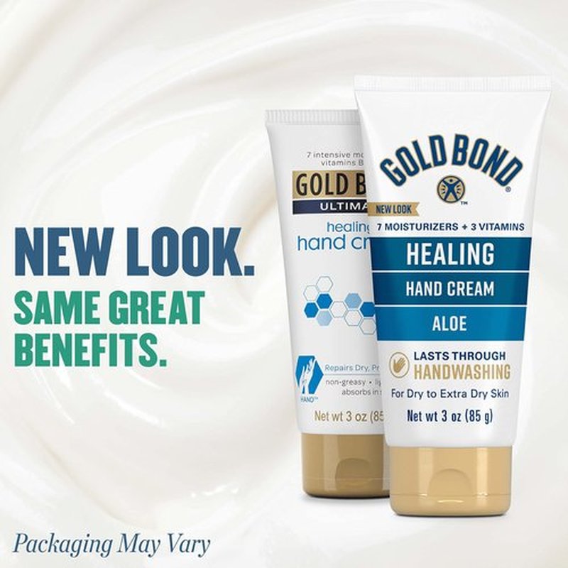Gold Bond Diabetics' Dry Skin Relief Foot Cream and Healing Hand Cream Bundle, 3.4 oz. and 3 oz.