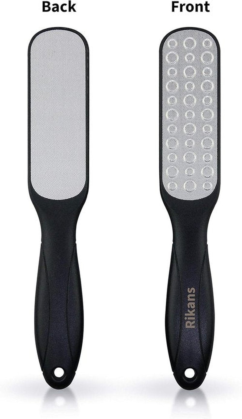 Rikans Colossal Foot File - Professional Callus Remover Tool for Smooth Feet | Stainless Steel, Wet/Dry Use