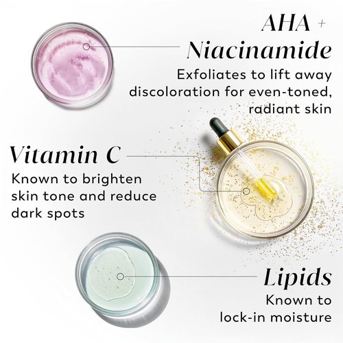 Olay Body Lotion - Tone Enhancing AHA Serum for Even Skin Tone | 24hr Hydration, 17 fl oz
