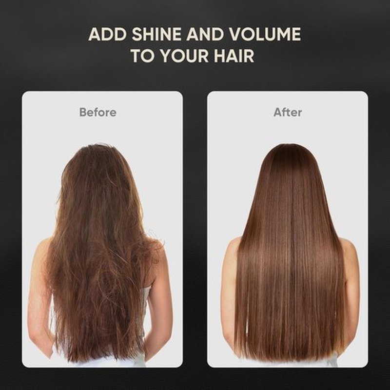 Ellen Evyse Round Brush for Blow Drying, Ceramic Coated Barrel for Volumizing & Shine, Lightweight Styling Brush for Straightening, Curling,with 4 Hair Clips (1.3inch&2.1inch)