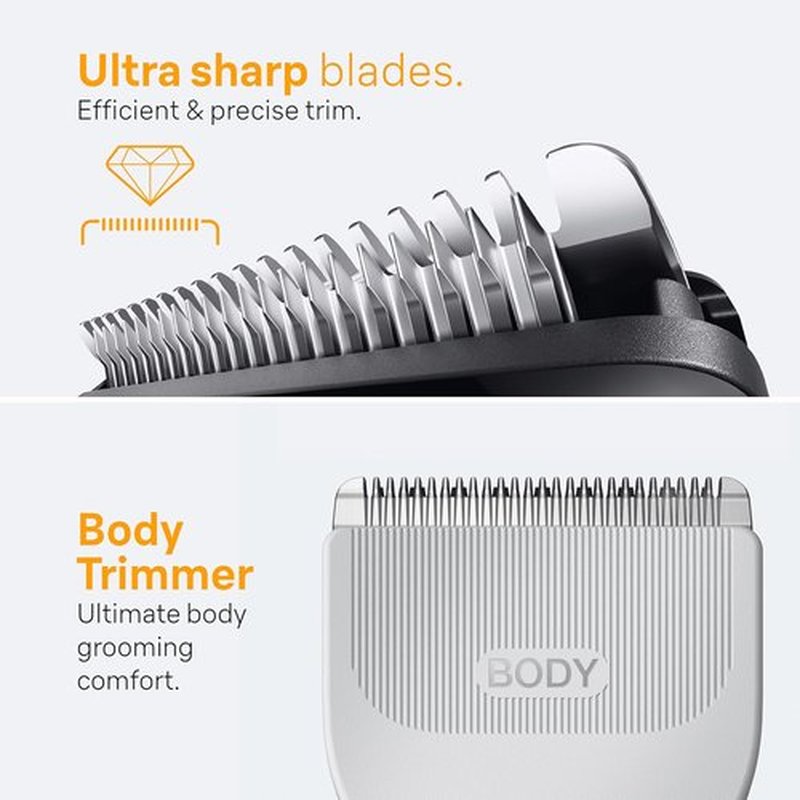 Braun All-in-One Style Kit Series 5 5471 - 8-in-1 Trimmer for Men | Beard, Body & Hair Clippers, Waterproof