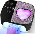 LIMEGIRL UV LED Nail Lamp Kit - Professional Fast Curing Gel Polish Dryer | Cordless & Rechargeable for Home & Salon Use