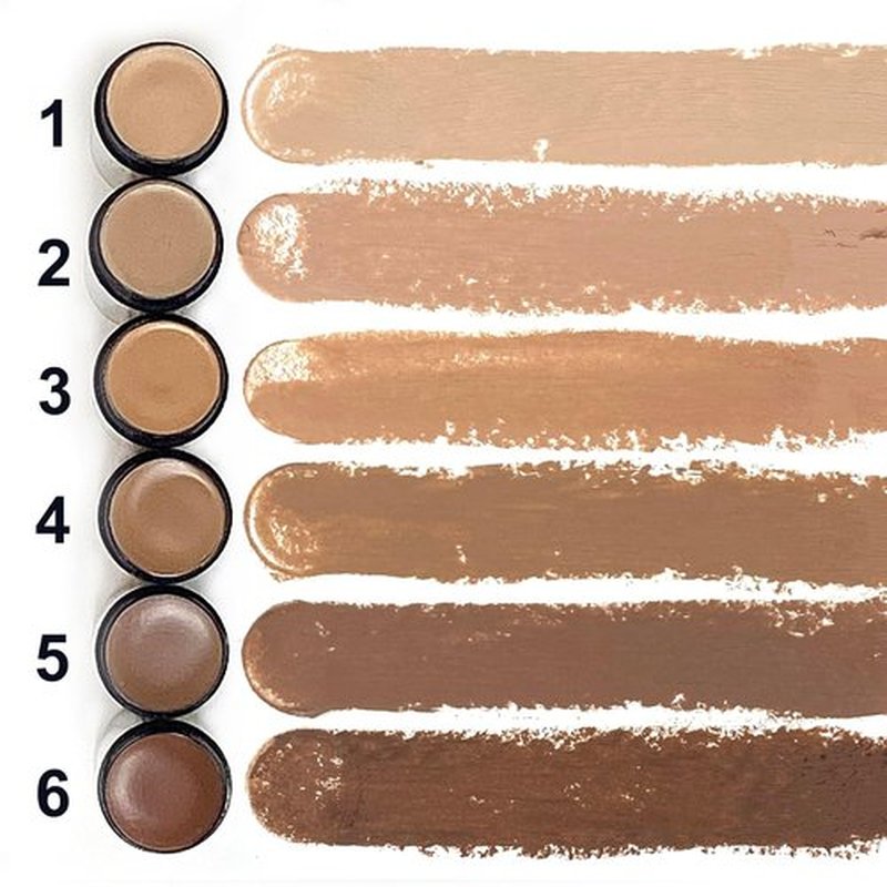 Regine Switzerland Concealer - Dark Circle Under Eye Cream Corrector | Multi-Use for Pimples, Scars, Rashes (Shade 2 of 6)