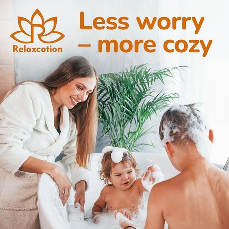 Relaxcation Baby Soap Bars - Goat Milk & Honey, Naturally Cold Processed - Handmade in USA | Ideal for Newborns & Kids (Pack of 3)