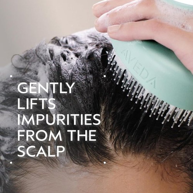 Aveda Scalp Solutions Stimulating Scalp Massager - Exfoliates & Boosts Micro-Circulation | For All Hair Types