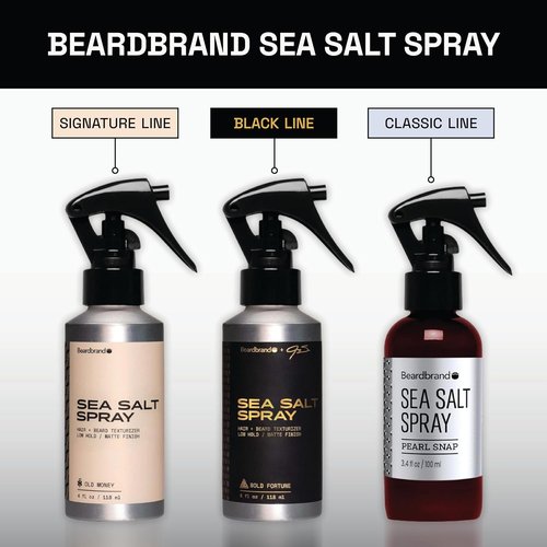 Beardbrand Sea Salt Spray for Men - Texturizing Hair Mist with Tree Ranger Scent | Adds Volume & Matte Finish - 3.4 oz