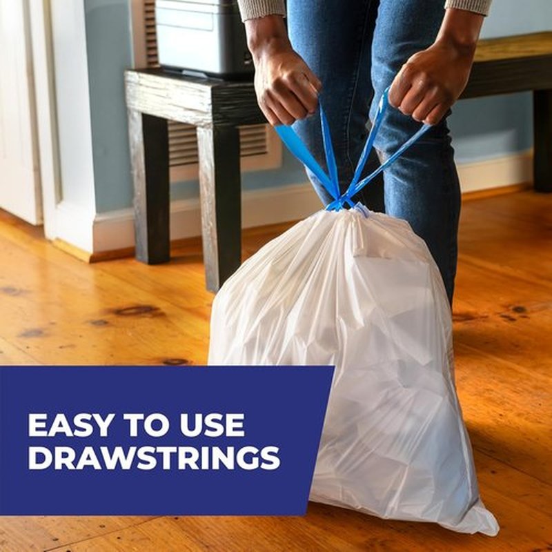 Hefty Medium Trash Bags - Watermelon Scented | 8 Gallon Size, 26 Count Pack