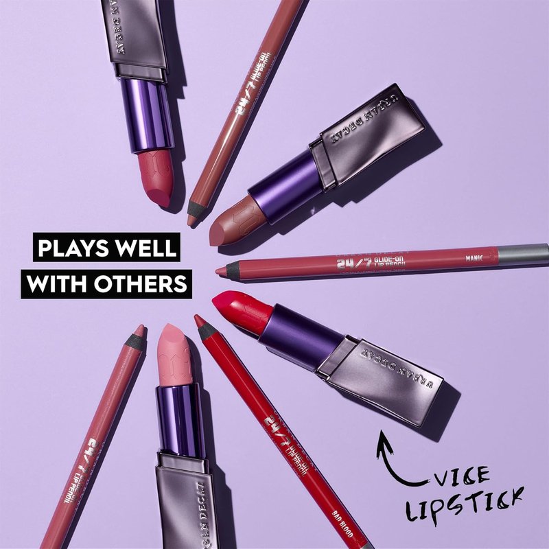 Urban Decay 24/7 Glide-On Waterproof Lip Pencil - Smudge-Proof, Longwearing & Moisturizing Formula - 0.04 oz