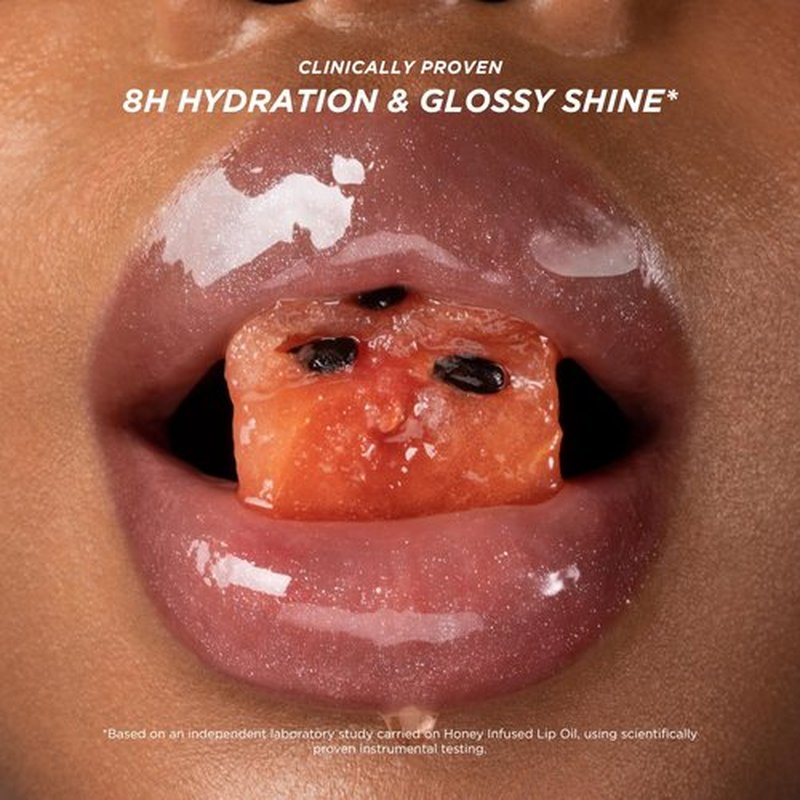 Gisou Honey Gloss On The Go Travel Set, Wildflower Honey Hair Perfume, Watermelon Sugar Lip Oil, Hair Oil, Shine-Boosting