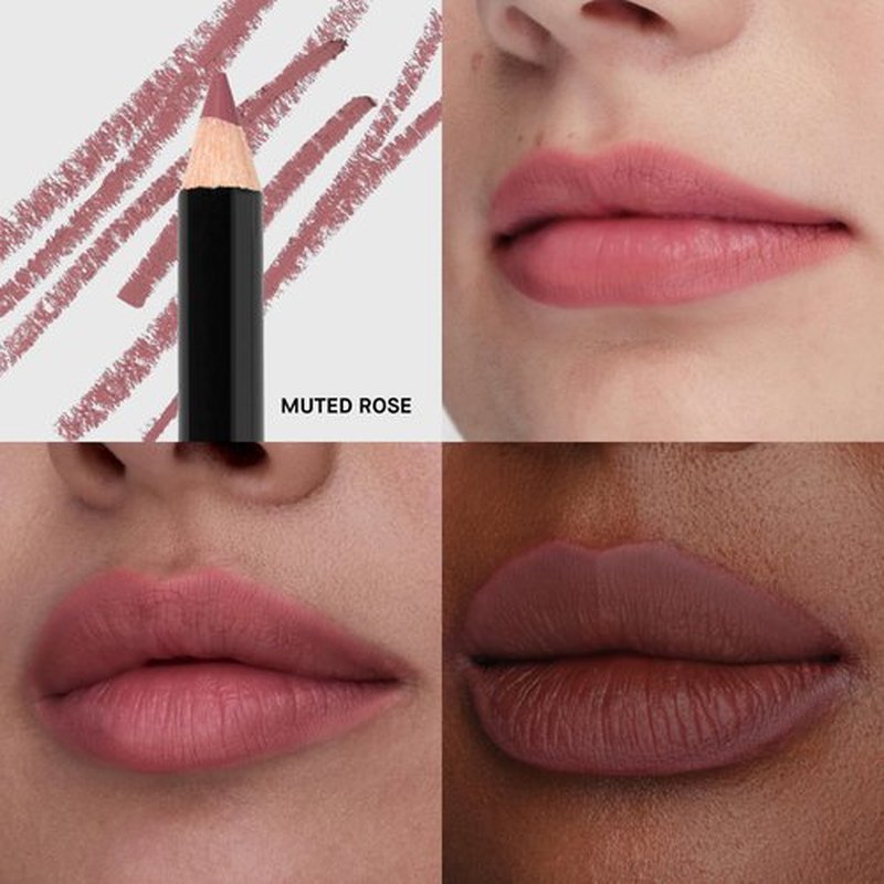 Bobbi Brown Lip Pencil | Velvety & Creamy Lip Liner for Natural-Looking Definition, 0.04 Ounce, Muted Rose