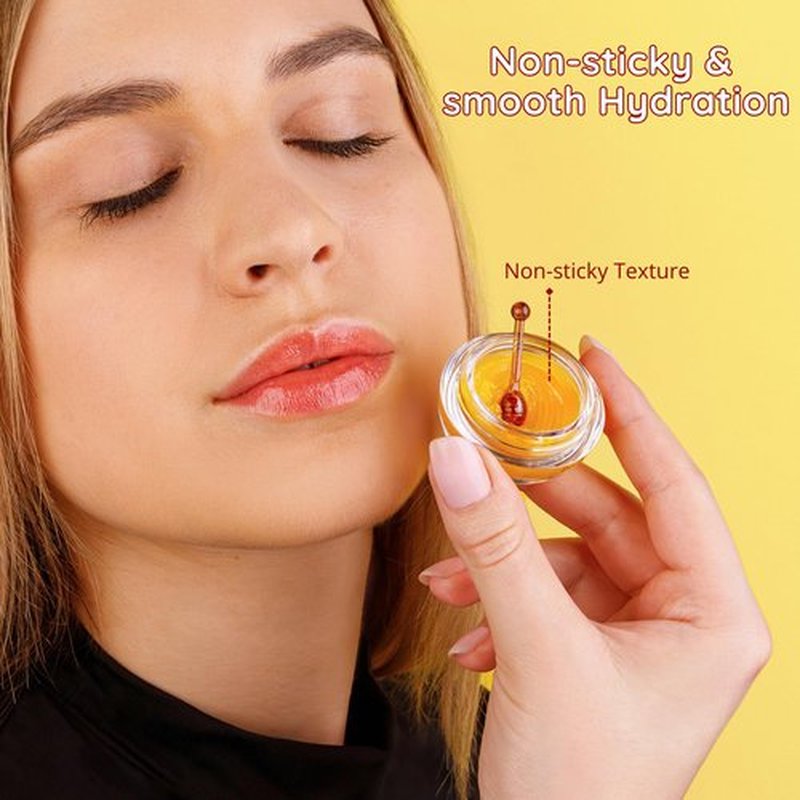 Original My Bee Balm Lip Balm - Propolis Hydrating Balm Honey Pot for Dry, Chapped & Cracked Lips with Propolis, Honey & Vitamin E - Soften, Smooth & Reduce Lip Lines