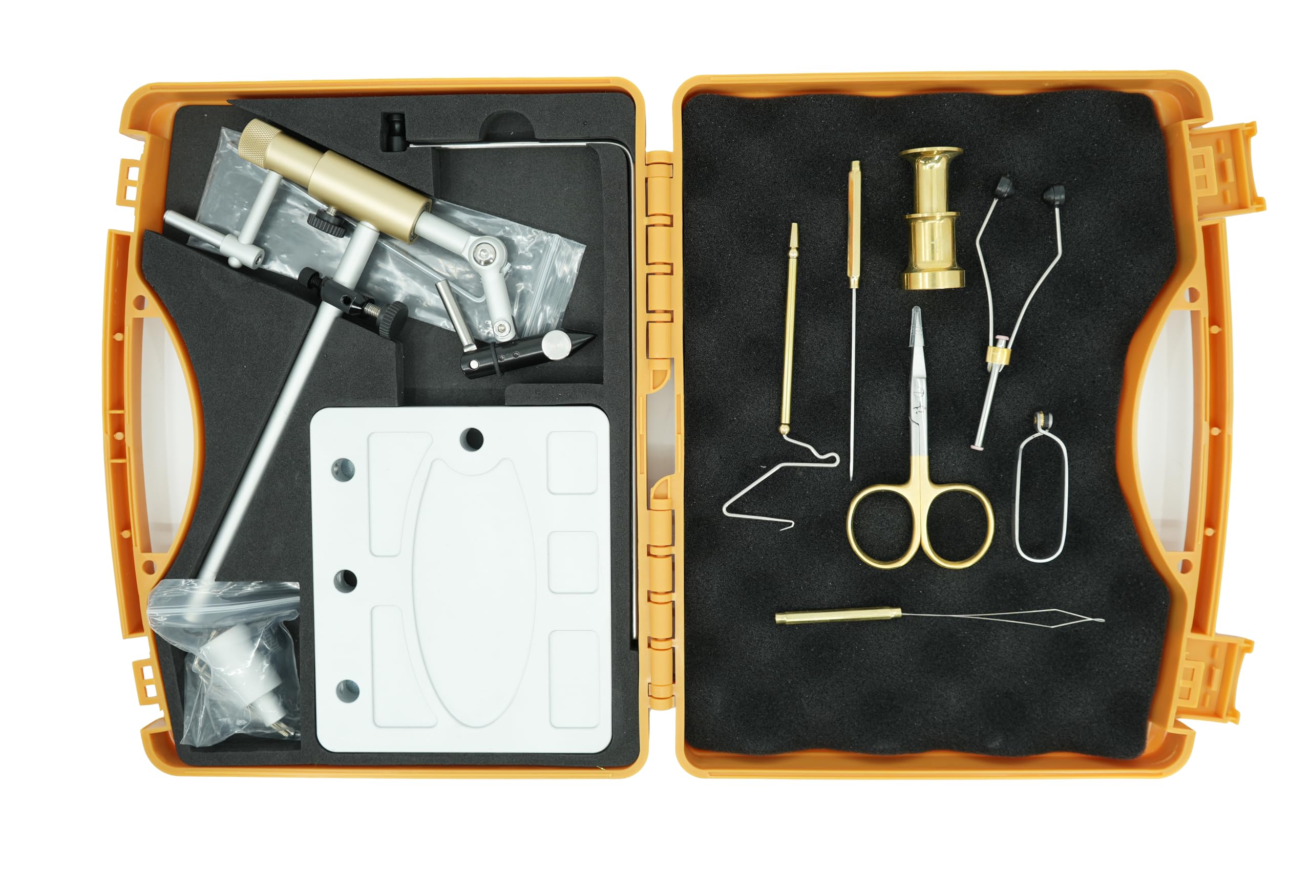 Kingfisher Fly Fishing Clarkfork Fly Tying Vise Kit with Tools