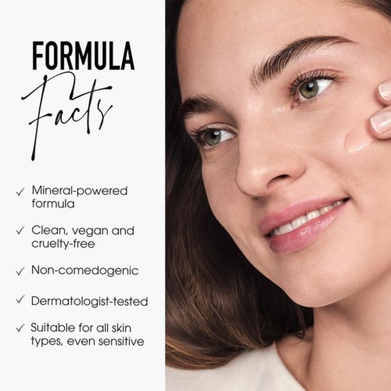 bareMinerals Prime Time Original Foundation Primer – 24HR Wear, Smooths Texture, Controls Shine, Extends Makeup Wear & Nourishes Skin, Non‑Comedogenic, Vegan, Cruelty-Free & Dermatologist-Tested