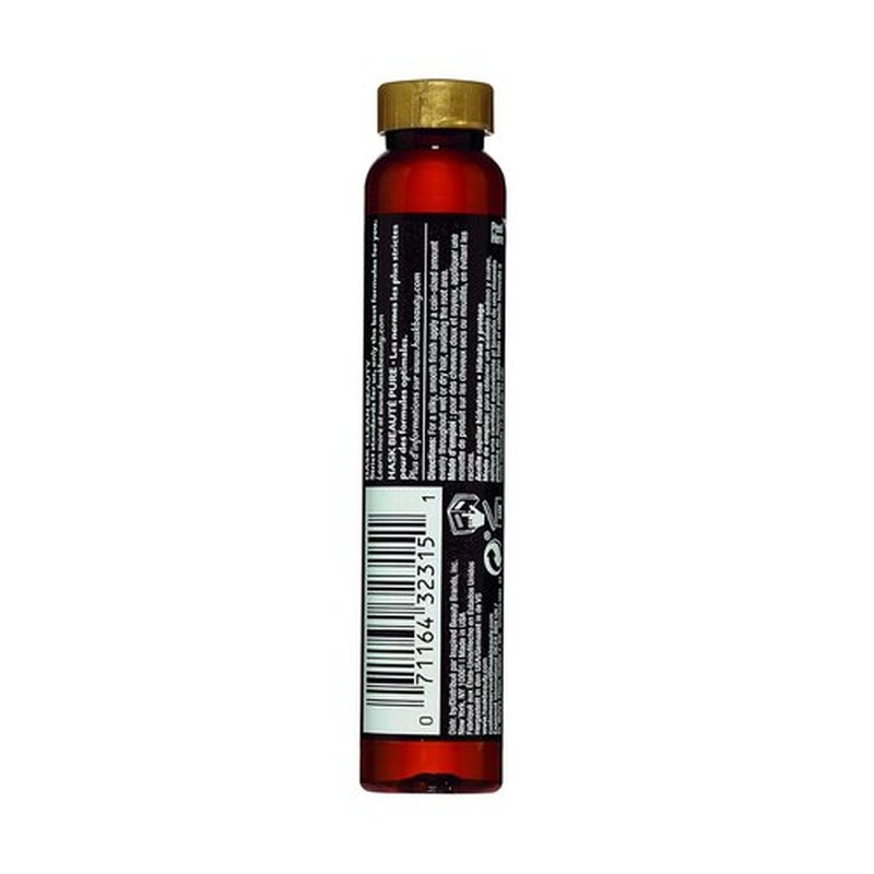 Hask Macadamia Oil Hair Treatment - Revitalizing Shine Formula | 0.625 Ounces