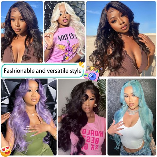 Prtyopp V Part Wig Human Hair Body Wave Glueless No Leave Out Upgrade 18 Inch U Part Wigs Human Hair Clip In Half Wigs 100% Real Human Hair Elastic Drawstring For Women 180% Density Nutural
