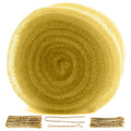 YGQQOY Hair Padding - Volume Insert for Updos | Gold Hair Sponge for Effortless Styling