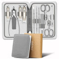 DEOU Kit Grooming Nail Clippers Set 11 in 1 Stainless Steel Professional Manicure Kit Nail Clippers Set for Women, 11pcs Luxurious Personal Care Manicure Nail Gift Set for Travel or Home