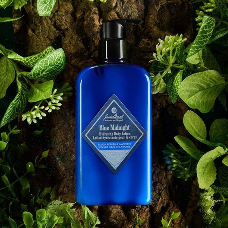 Jack Black Hydrating Body Lotion - Blue Midnight Scent | Moisturizing Formula for All Skin Types