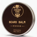 Cowboy Code Beard Balm for Men - Sandalwood Beard Balm - Medium Hold Beard Butter Conditioner - Softens, Moisturizes & Tames Beard - Beeswax, Shea Butter, Argan & Jojoba Oil - 2 Oz Natural