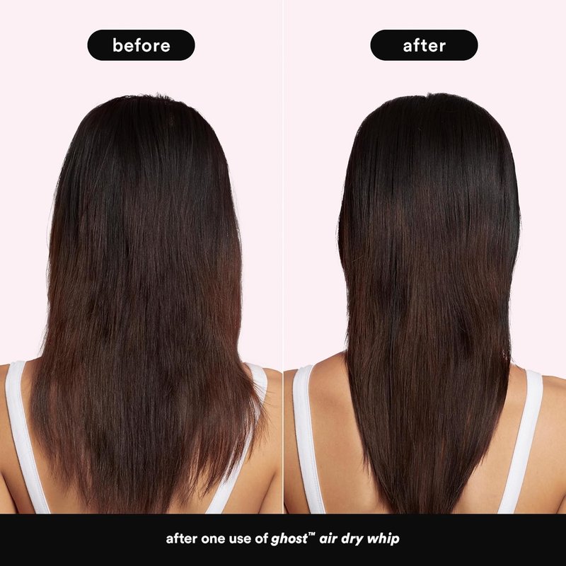 VERB Ghost Air Dry Whip - Weightless Styling Cream with Moringa Oil - Anti-Frizz & Hydration | Vegan, Paraben-Free