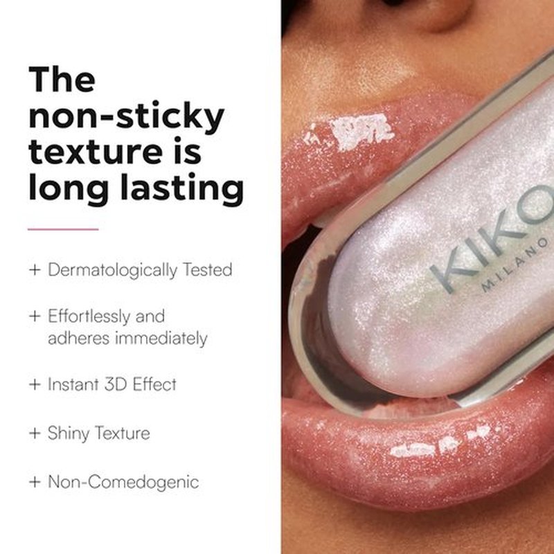 KIKO Milano 3D Hydra Lip Gloss 41 - Limited Edition | Hydrating 3D-Effect Lip Gloss