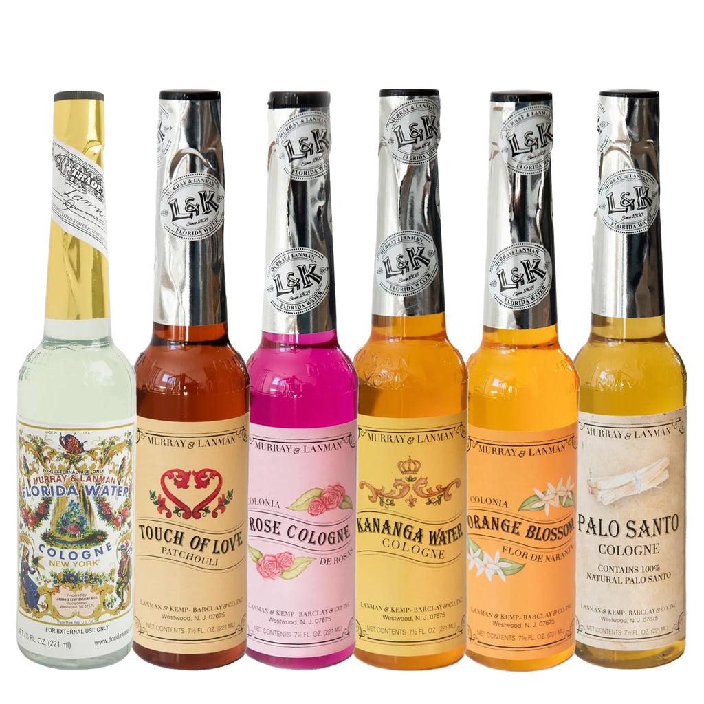 Lanman & Kemp Florida Water Cologne New York, Agua De Florida Mix Set (New York 6 Mix)