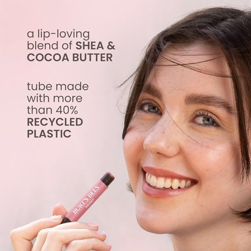Burt's Bees Shimmer Lip Tint Set - Moisturizing Tinted Lip Balm for All-Day Hydration | Warm Collection (3-Pack)