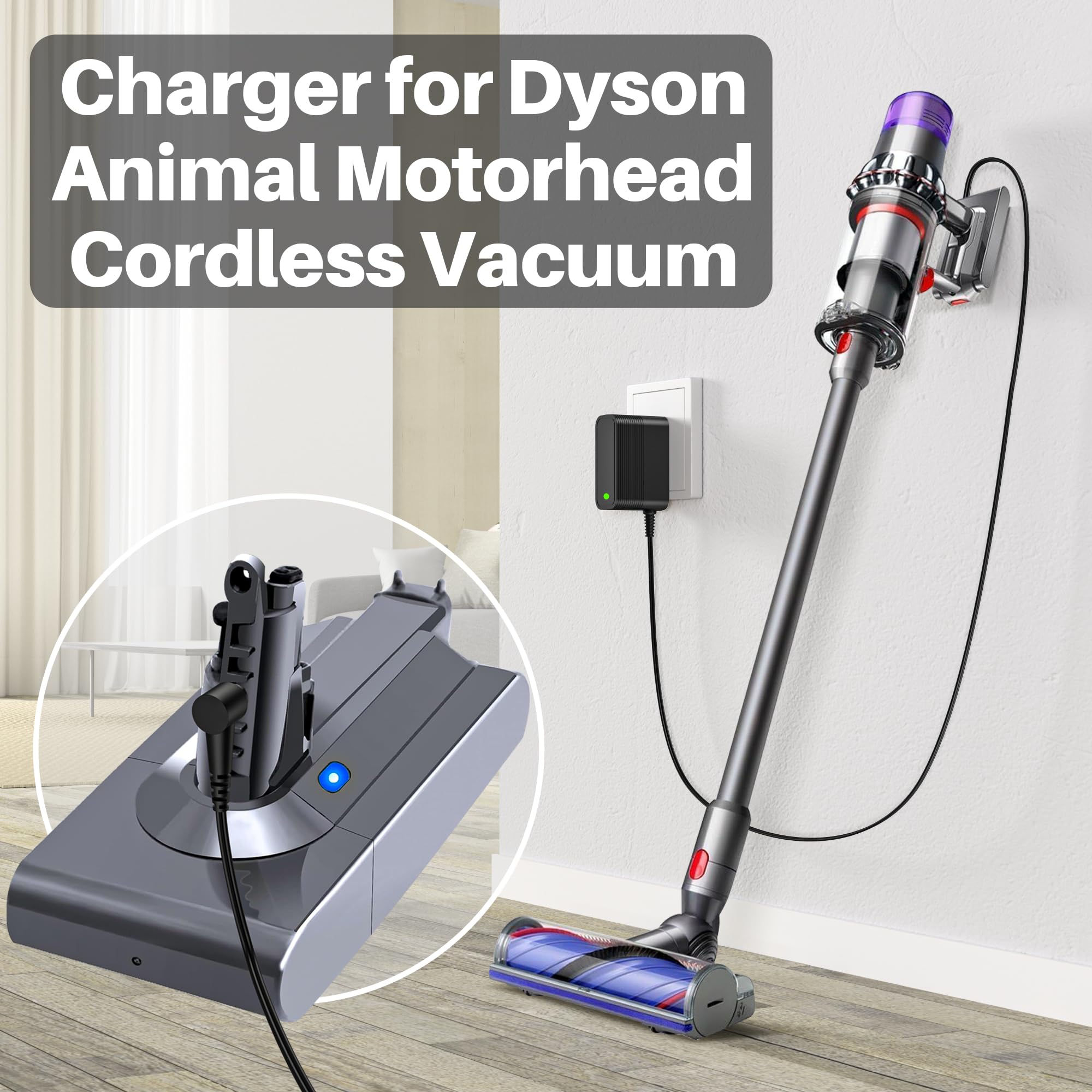 Power Replacement for Dyson V10 V11 V12 Absolute Animal Motorhead Vacuum