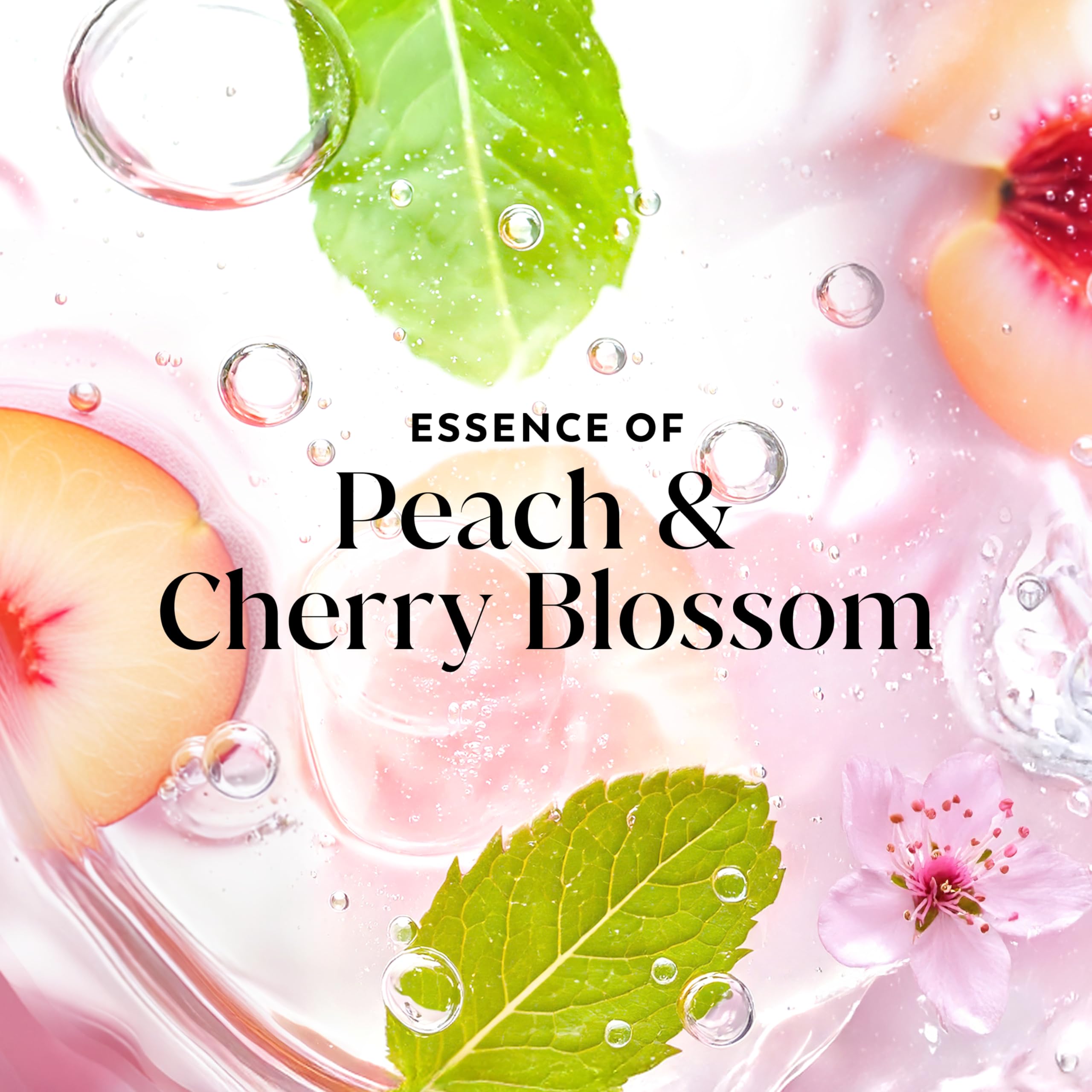 Olay Body Wash for Women, Fresh Radiance, 24/7 Skin-Loving Freshness, Visibly Radiant, Plant Based Cleansers, Vitamin B3 & Antioxidant Blend, For All Skin Types, Peach & Cherry Blossom Scent, 35 fl oz