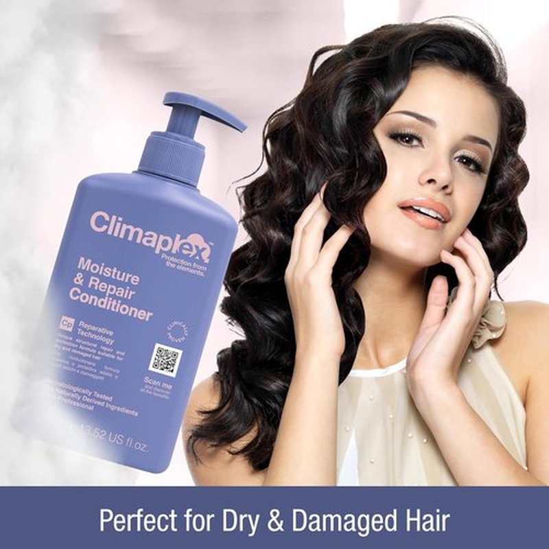 Climaplex Moisture & Repair Conditioner - Soothing & Regenerating - Detangles & Adds Shine - 13.52 oz