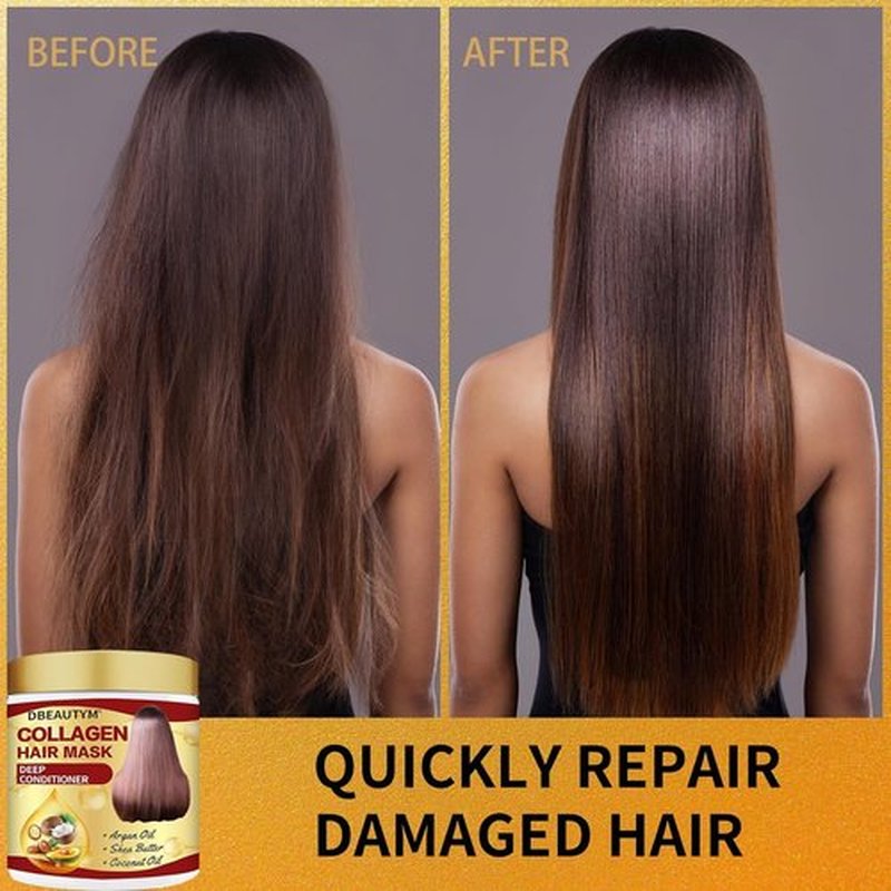 Collagen Hair Treatment Hair Mask & Rosemary Oil for Hair Growth,Deep Conditioner Hair Mask for Dry Damaged Hair,Hair Growth Oil for Hair Loss,Natural Hair Regrowth Treatment for Men and Women