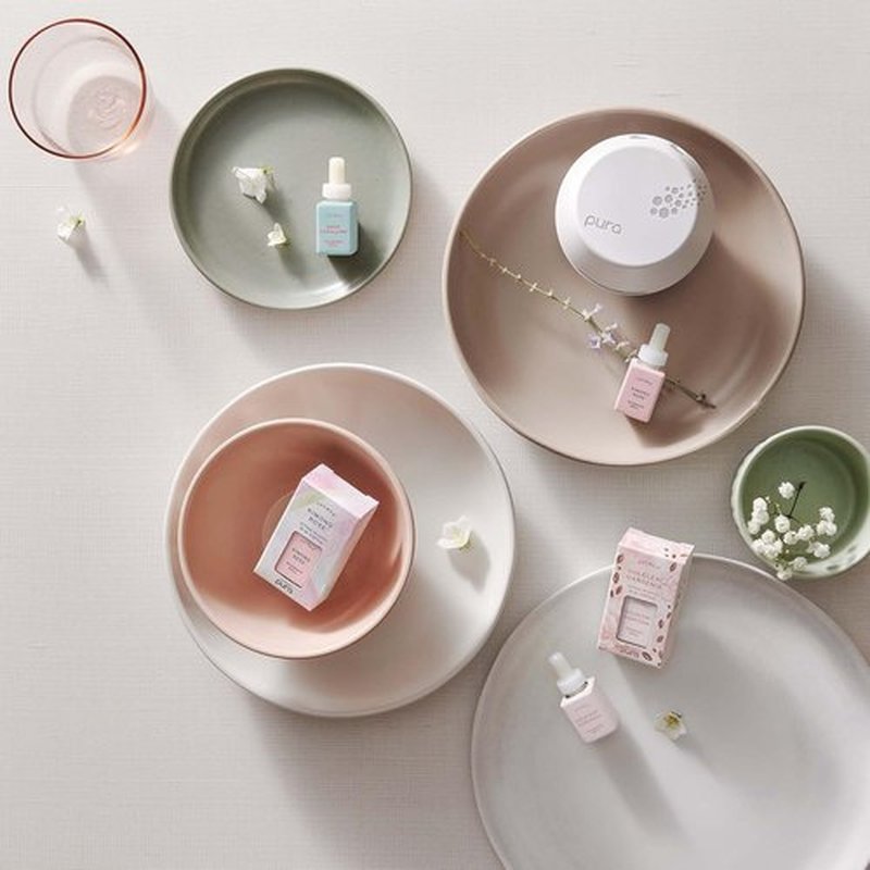 Thymes Aqua Coralline Plug-In Diffuser Refills - Smart Home Aroma Pack of 2