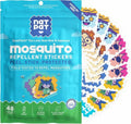 NATPAT Buzz Patch Mosquito Stickers for Kids - All-Natural Citronella, Non-Toxic | 48 Pack