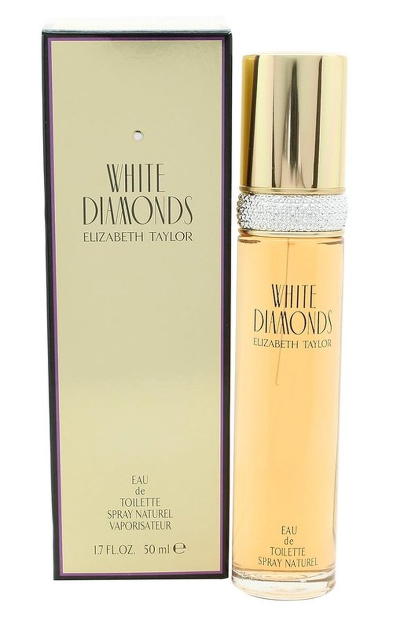 Elizabeth Taylor White Diamonds Eau de Toilette Spray - 1.7 oz | Timeless Floral Fragrance