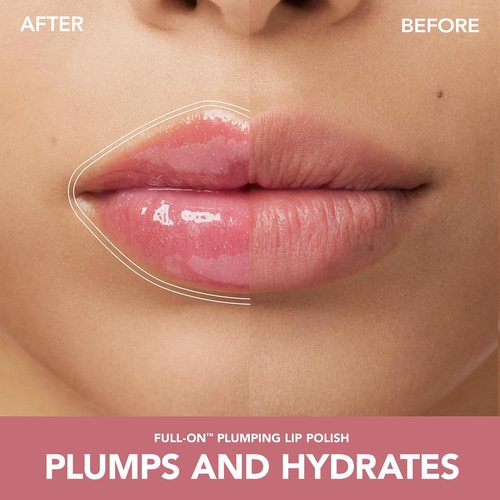 Buxom Full-On Plumping Lip Polish - Dolly Shade & Mini Lash Volumizing Mascara Set