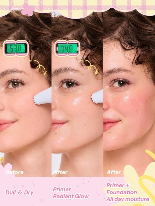 SheGlam Dream Foam Cloud Primer - Long-Lasting Moisturizing Face Primer for Flawless Makeup