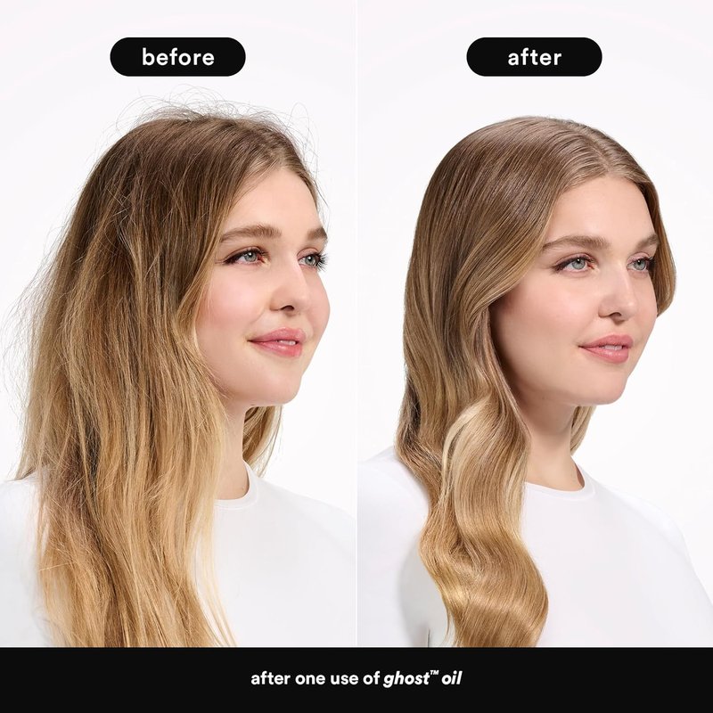 VERB Ghost Oil - Weightless Hair Oil for Fine to Medium Hair - Smooth Frizz & Boost Shine - Paraben-Free & Sulfate-Free
