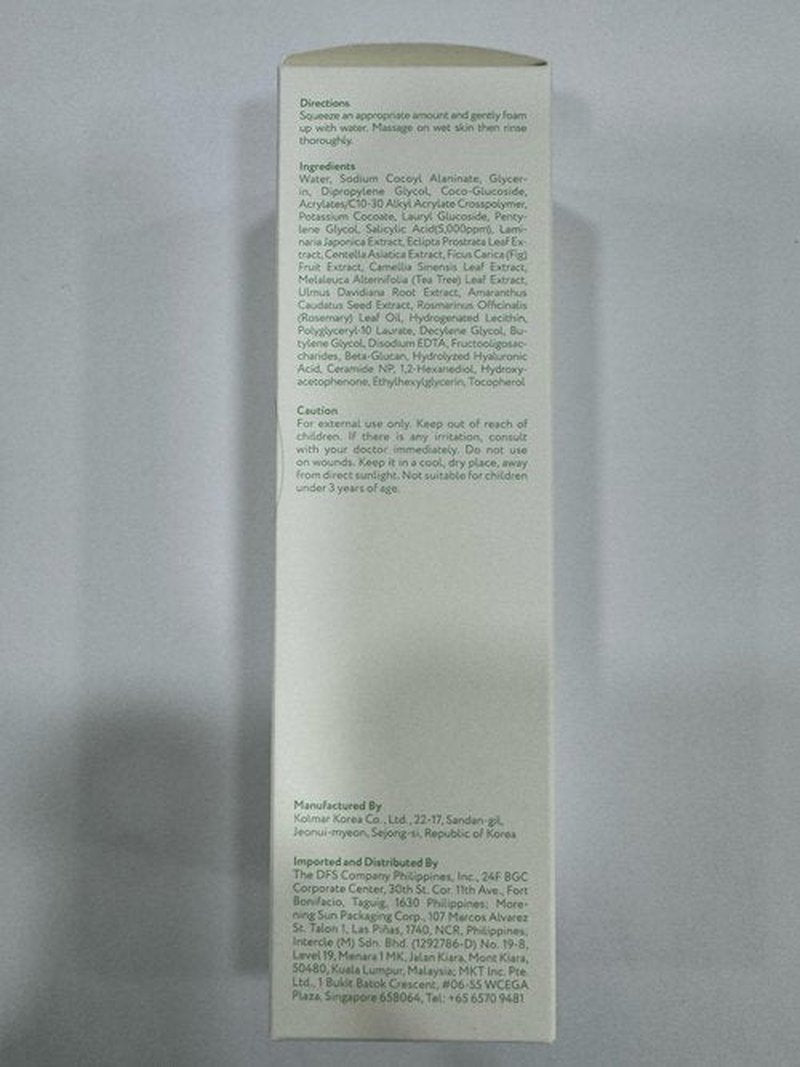 Face Republic Calming Salicylic Acid Cleanser 100ml 3.38 fl oz | Acne Care, Low pH Gel Foam | Calming, Clarifying, Oil Control | Salicylic Acid, Centella Asiatica, Tea Tree | Vegan Korean Face Wash