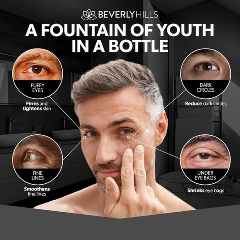 Beverly Hills Instant Facelift Eye Serum - Reduce Dark Circles & Puffiness | Anti-Wrinkle Treatment