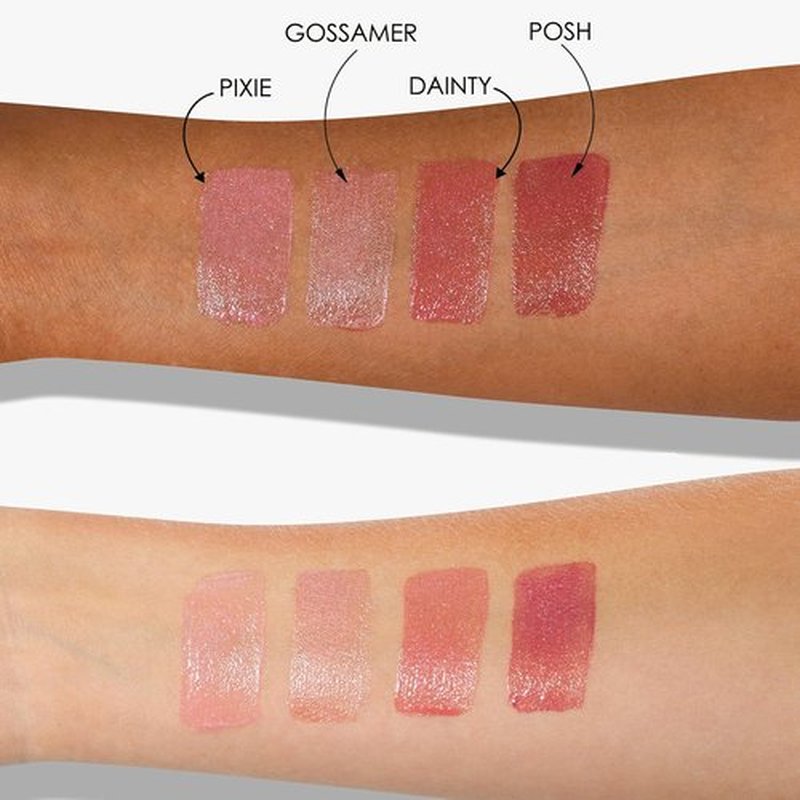 LONDONTOWN Lip Gloss - Dainty Sun Kissed Coral | Deep Hydrating High Shine Sheer Tint Balm